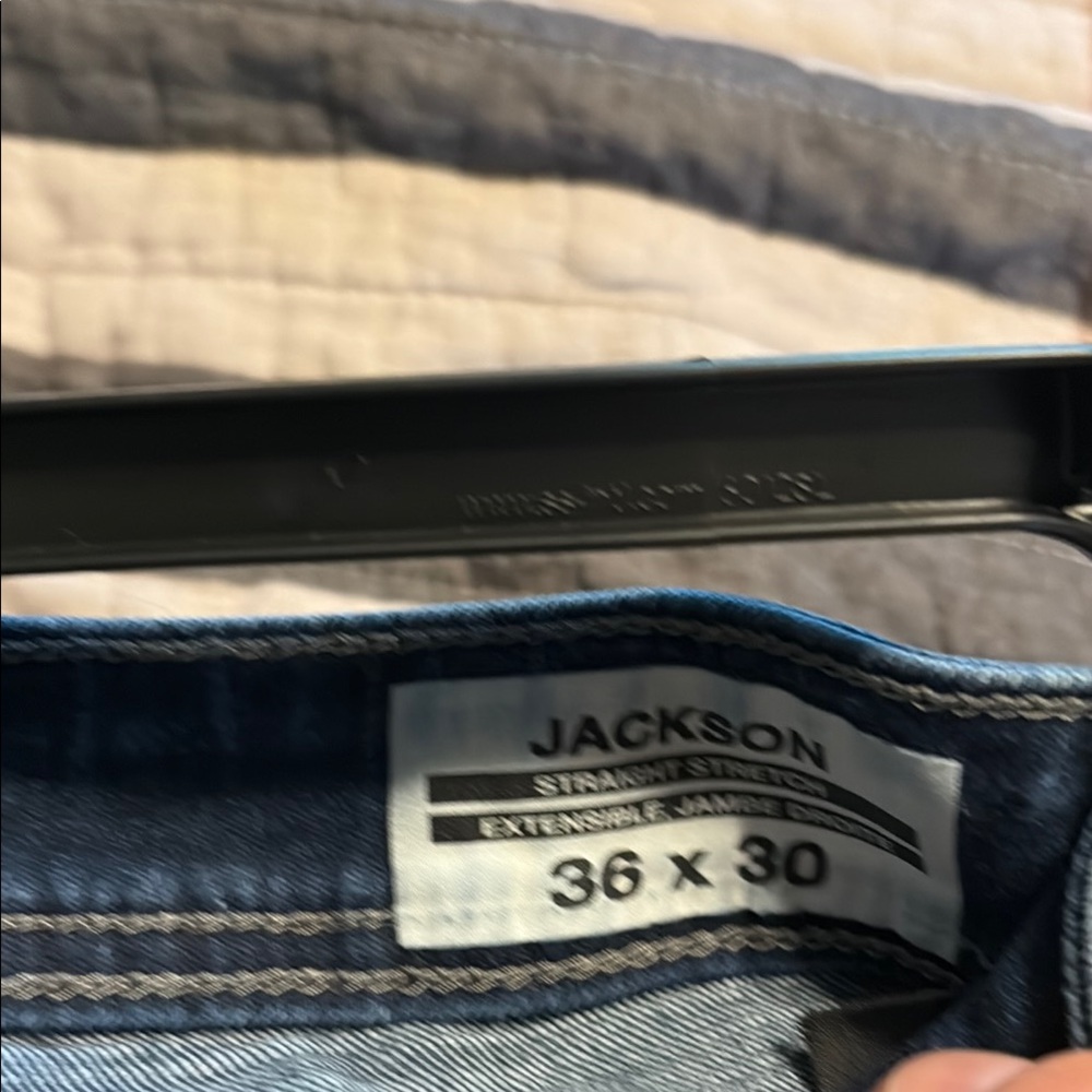 JACKSON Blue Straight Jeans Classic Fit